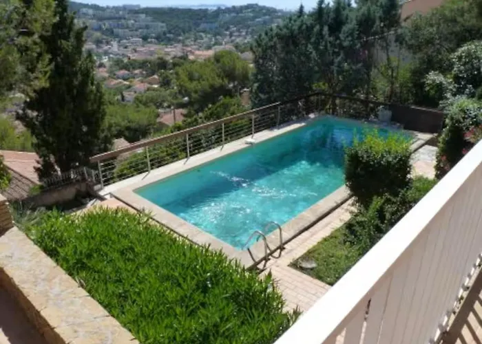 Villa Maison Vue Mer, Piscine, 7 Chambres, Wifi Saint-Mandrier-sur-Mer