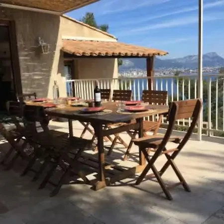 Villa Maison Vue Mer, Piscine, 7 Chambres, Wifi Saint-Mandrier-sur-Mer